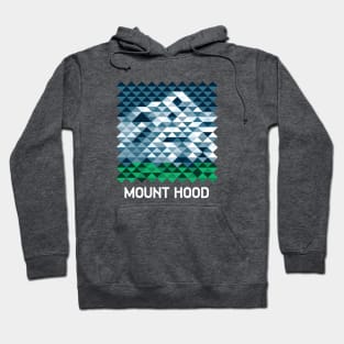 Mount Hood Oregon Abstract Hoodie